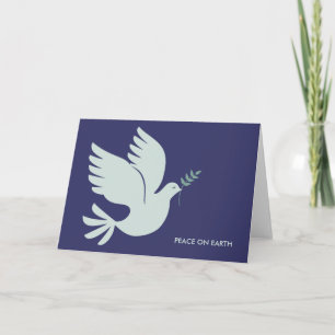 Peace Dove Holiday Greeting Cards Feiertagskarte