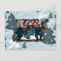 Peace Dove Illustriert Holiday Card