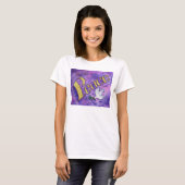 Peace Dove Inspiration Word Art T - Shirt (Vorne ganz)