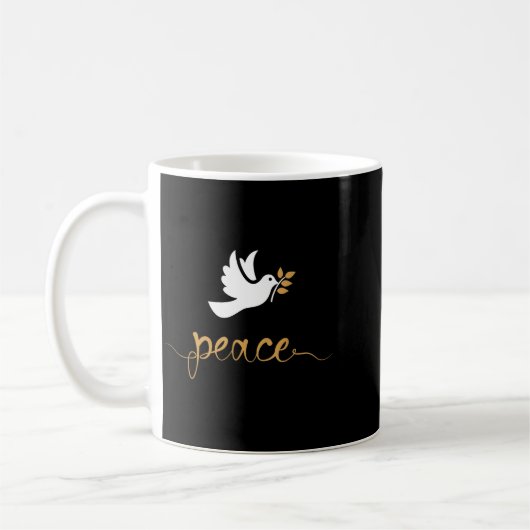 Peace Dove  Kaffeetasse (Links)