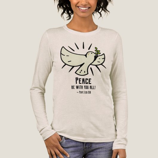 Peace Dove Long Sleeve Shirt (Vorderseite)