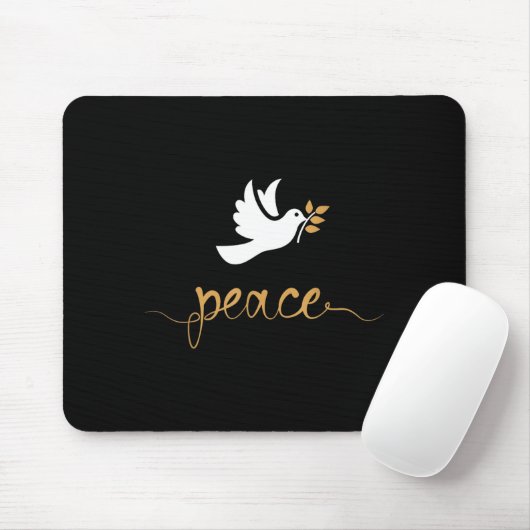 Peace Dove Mousepad (Mit Mouse)
