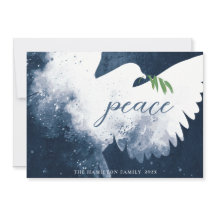 Peace Dove Navy Blue
