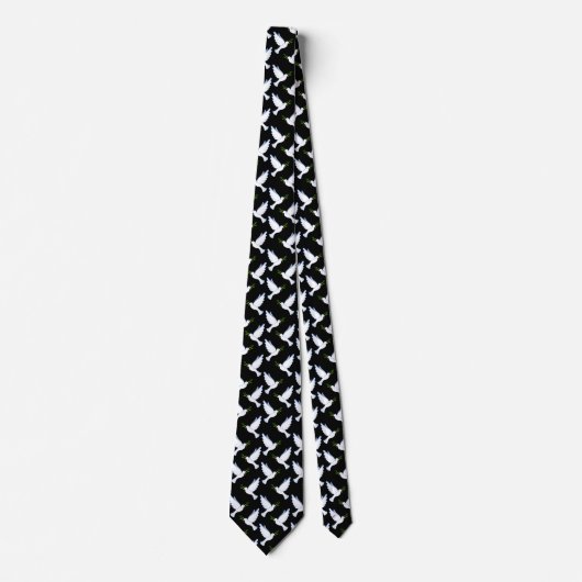 Peace Dove Neck Tie Krawatte (Vorderseite)