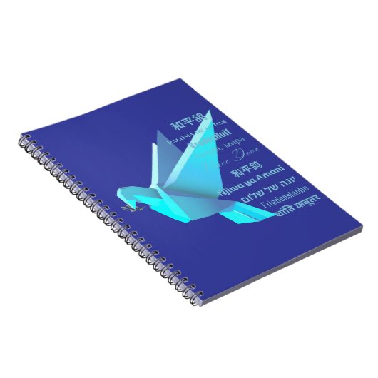 Peace Dove Notizblock (Rechte Seite)