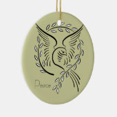 Peace Dove Ornament (Rechts)