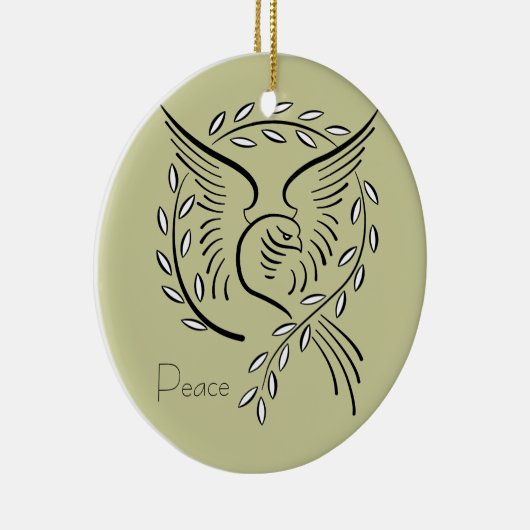 Peace Dove Ornament (Rechts)