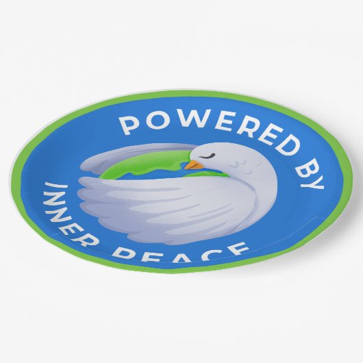 Peace Dove Paper Teller - Powered by Inner Peace (Schrägansicht)
