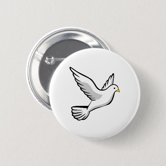Peace Dove Patches & Buttons (Vorne & Hinten)