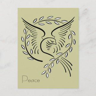 Peace Dove Postcard Postkarte