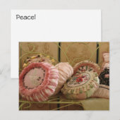 Peace Dove PostCard Postkarte (Vorne/Hinten)