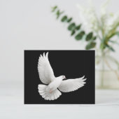 Peace Dove Postcard Postkarte (Stehend Vorderseite)