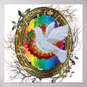 Peace Dove Poster (Vorne)
