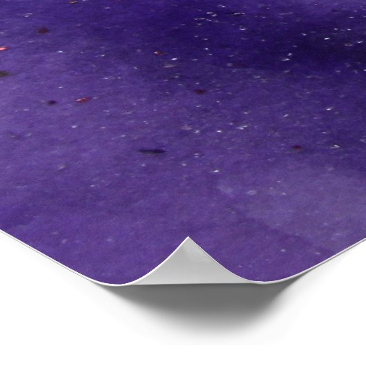 Peace Dove Print Poster (Ecke)