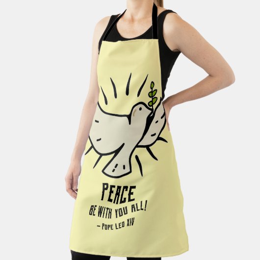 Peace Dove Schürze - "Friede sei mit euch allen!" (InSitu)