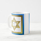 Peace Dove Star der David Tasse (Vorderseite Links)