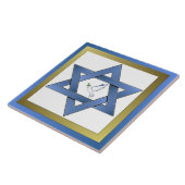 Peace Dove Star von David Keramik Tile Fliese (Seite)