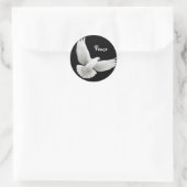 Peace Dove Sticker (Tasche)
