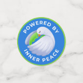 Peace Dove Table Confetti - Powered by Inner Peace Konfetti (Klein Vorderseite)