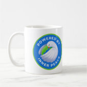 Peace Dove Tasse - Powered by Inner Peace (Links)