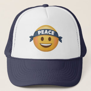 Peace Emoji Hat Truckerkappe