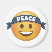 Peace Emoji Magnet (Vorne)