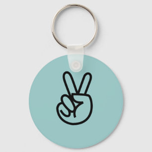 Peace Fingers Schlüsselanhänger