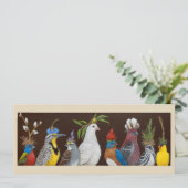 Peace-Flachkarte Feiertagskarte (Stehend Vorderseite)