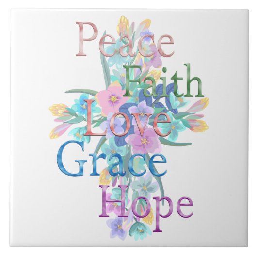 Peace  fliese (Vorderseite)