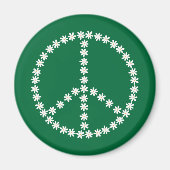 Peace Floral Magnet (Vorne)