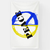 Peace for Ukraine  Banner (Vertikal)
