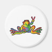 Peace Frog Magnet (Vorne)