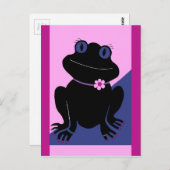 Peace Frog Post Card Postkarte (Vorne/Hinten)