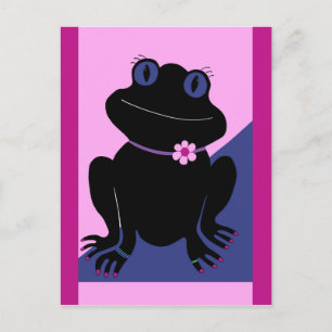 Peace Frog Post Card Postkarte