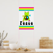 Peace Frog Poster (Küche)