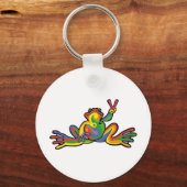Peace Frog Schlüsselanhänger (Vorderseite)