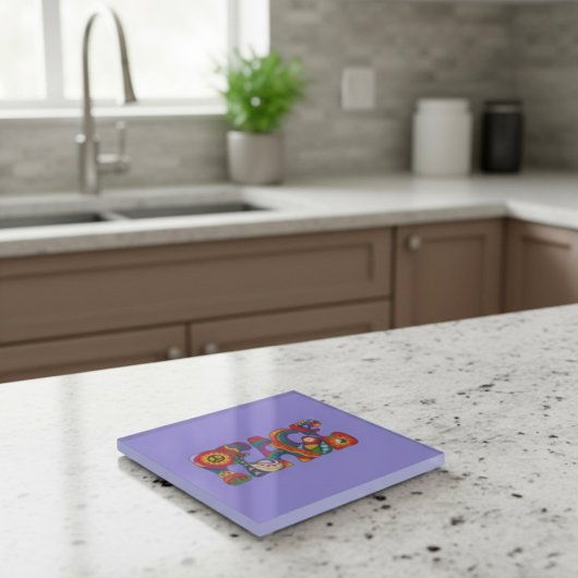 Peace Glass Untersetzer