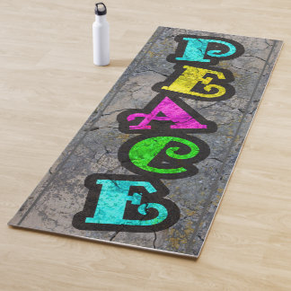 Peace Graffiti Yogamatte