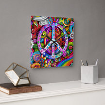 Peace Graphic Doodle Art