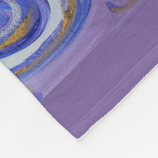 Peace Guardian Angel Art Custom Fleece Blanket (Ecke)