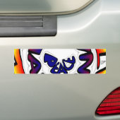 Peace Hakuna Matata Circle Art Print Autoaufkleber (Auf Auto)