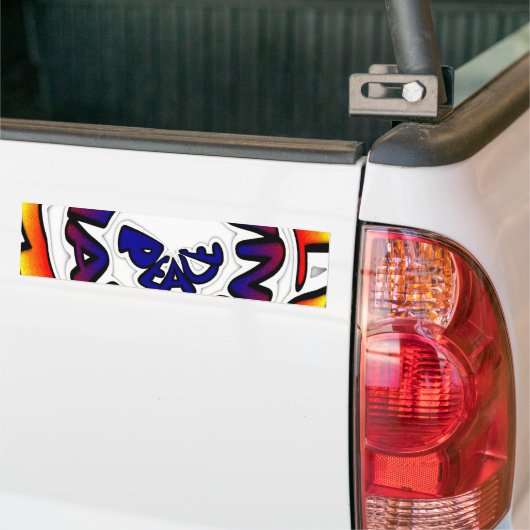 Peace Hakuna Matata Circle Art Print Autoaufkleber (Auf Lkw)