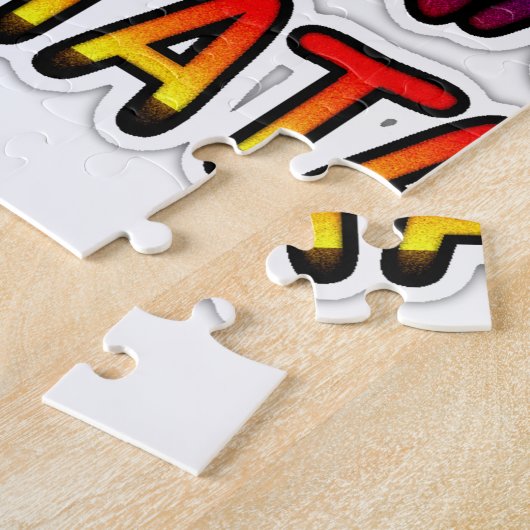 Peace Hakuna Matata Gradient Art Puzzle (Seite)