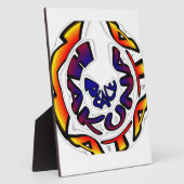 "Peace Hakuna Matata" Rundschreiben Fotoplatte (Seite)