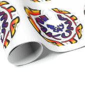 "Peace Hakuna Matata" Rundschreiben Geschenkpapier (Rolleneckpunkt)