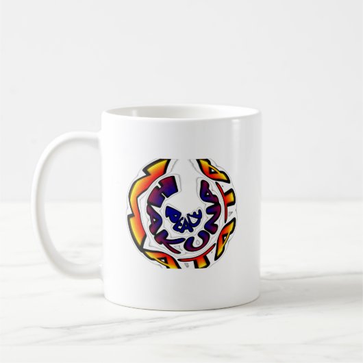 "Peace Hakuna Matata" Rundschreiben Kaffeetasse (Links)