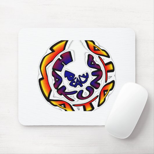 "Peace Hakuna Matata" Rundschreiben Mousepad (Mit Mouse)