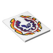 "Peace Hakuna Matata" Rundschreiben Notizblock (angewinkelt)