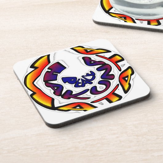 "Peace Hakuna Matata" Rundschreiben Untersetzer (Linke Seite)