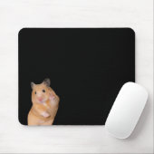 Peace Hamster Meme Mouse Pad Mousepad (Mit Mouse)